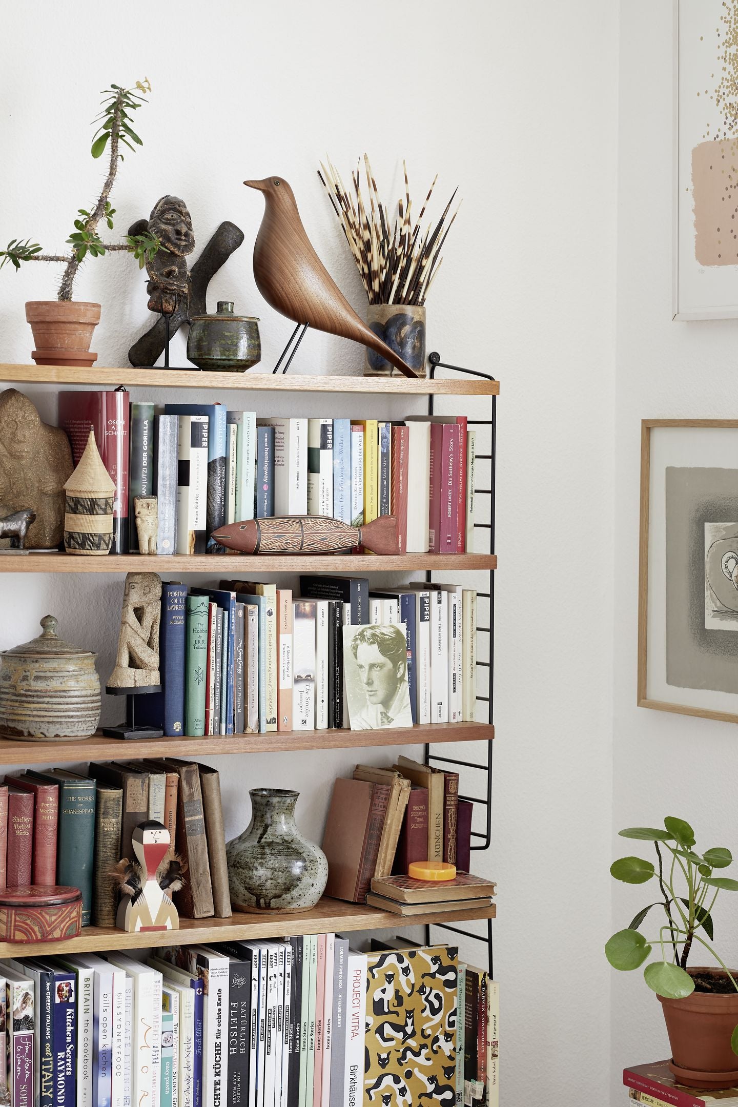 ציפור Eames House Bird Walnut