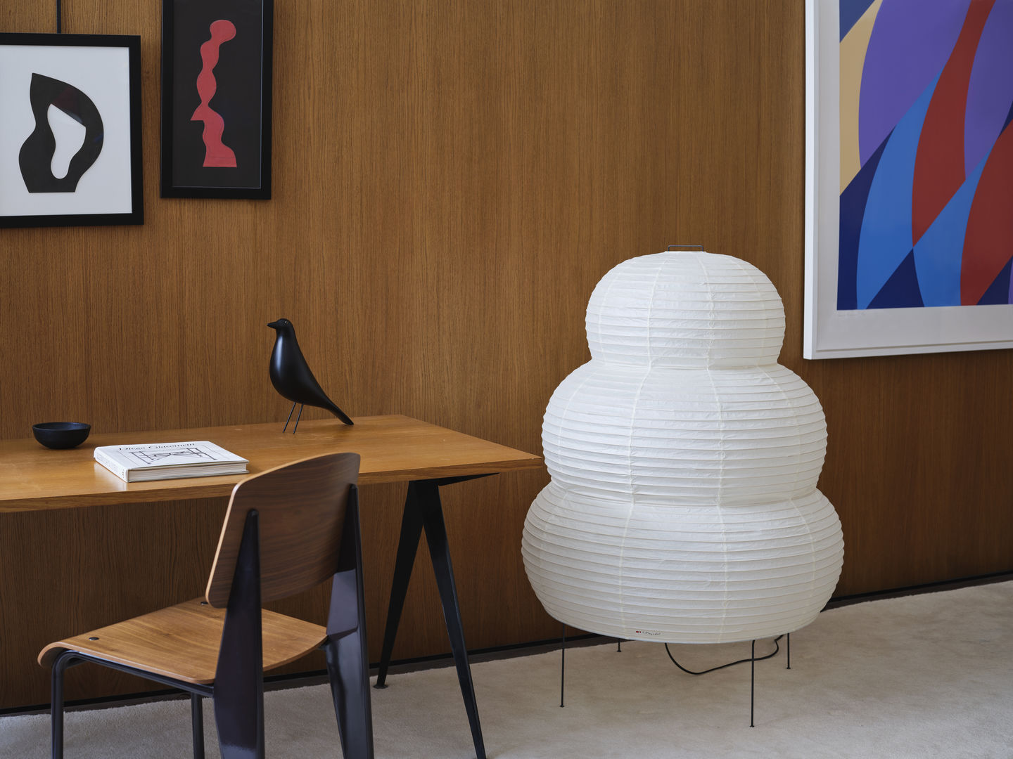 ציפור Eames House Bird Black