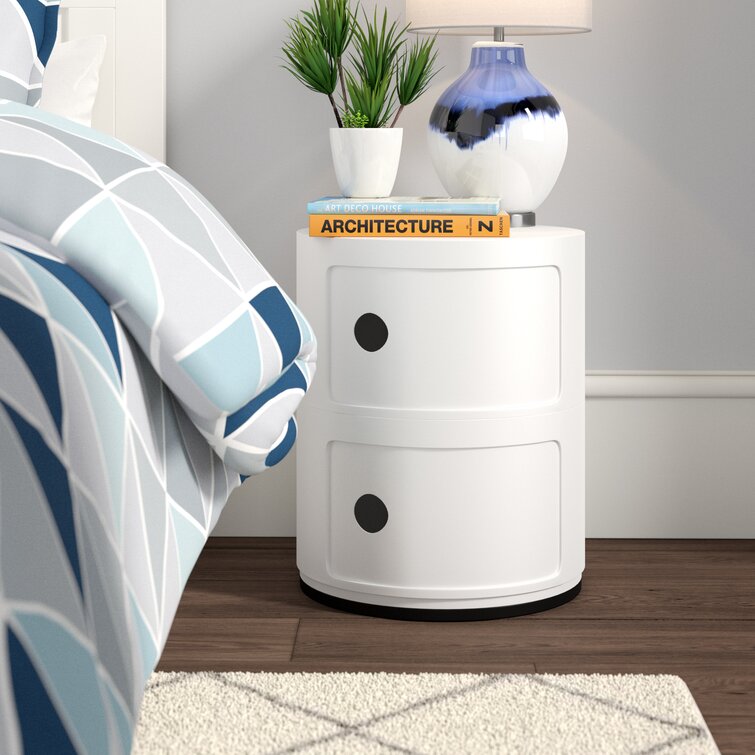 יחידת אחסון Componibili Recycled 2 Modules Matt White