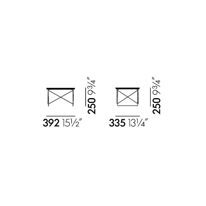 שולחן צד Occasional Table LTR Solid Natural Oak/Chrome