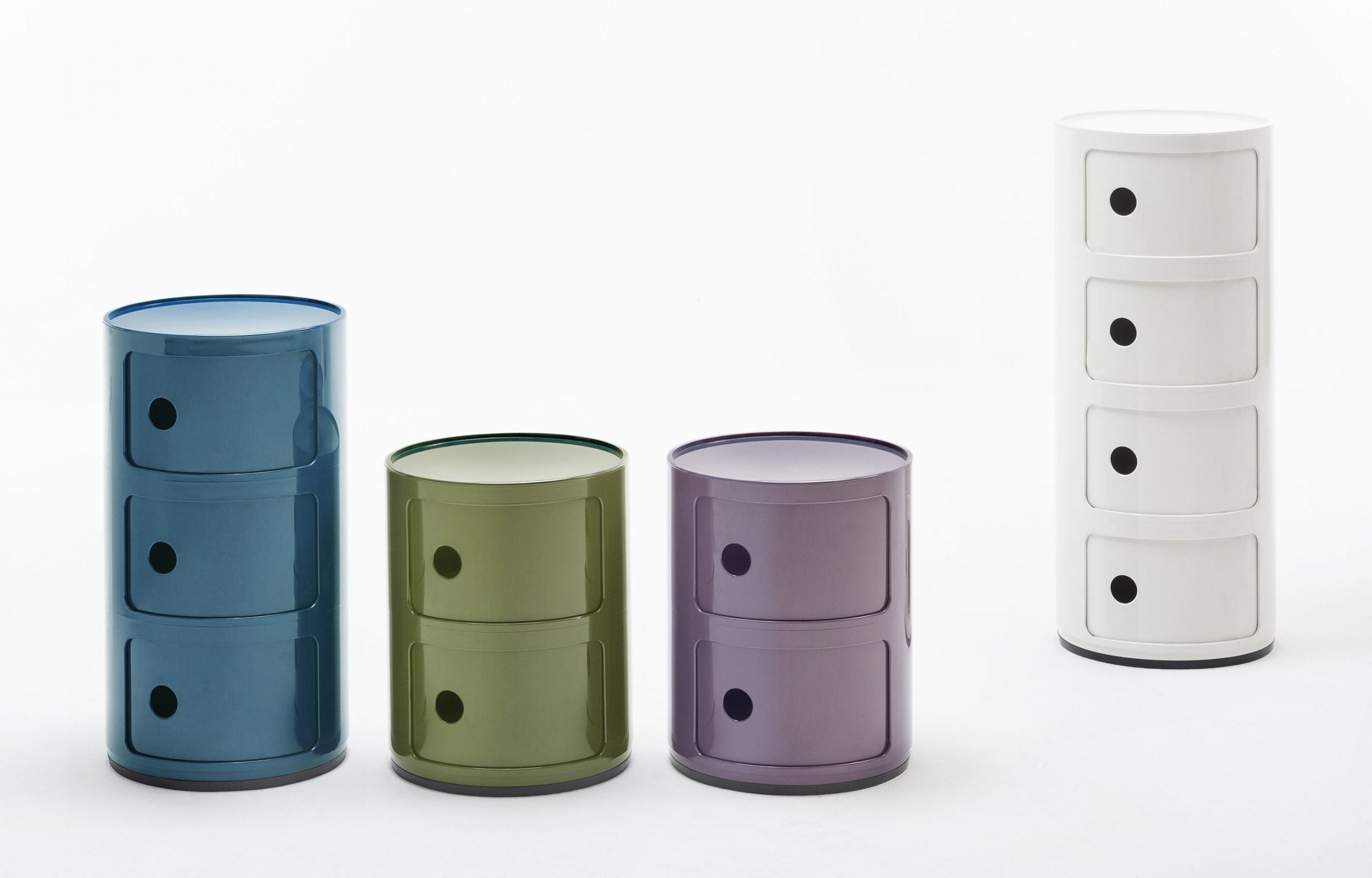 יחידת אחסון Componibili Classic 2 Modules Glossy Purple