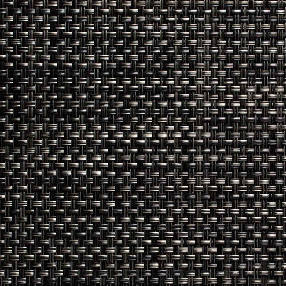 פלייסמט Basketweave Carbon