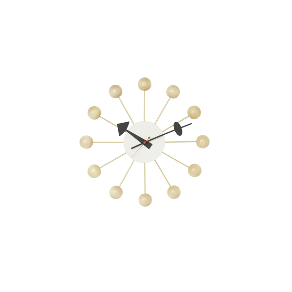 שעון Ball Clock Natural Beech