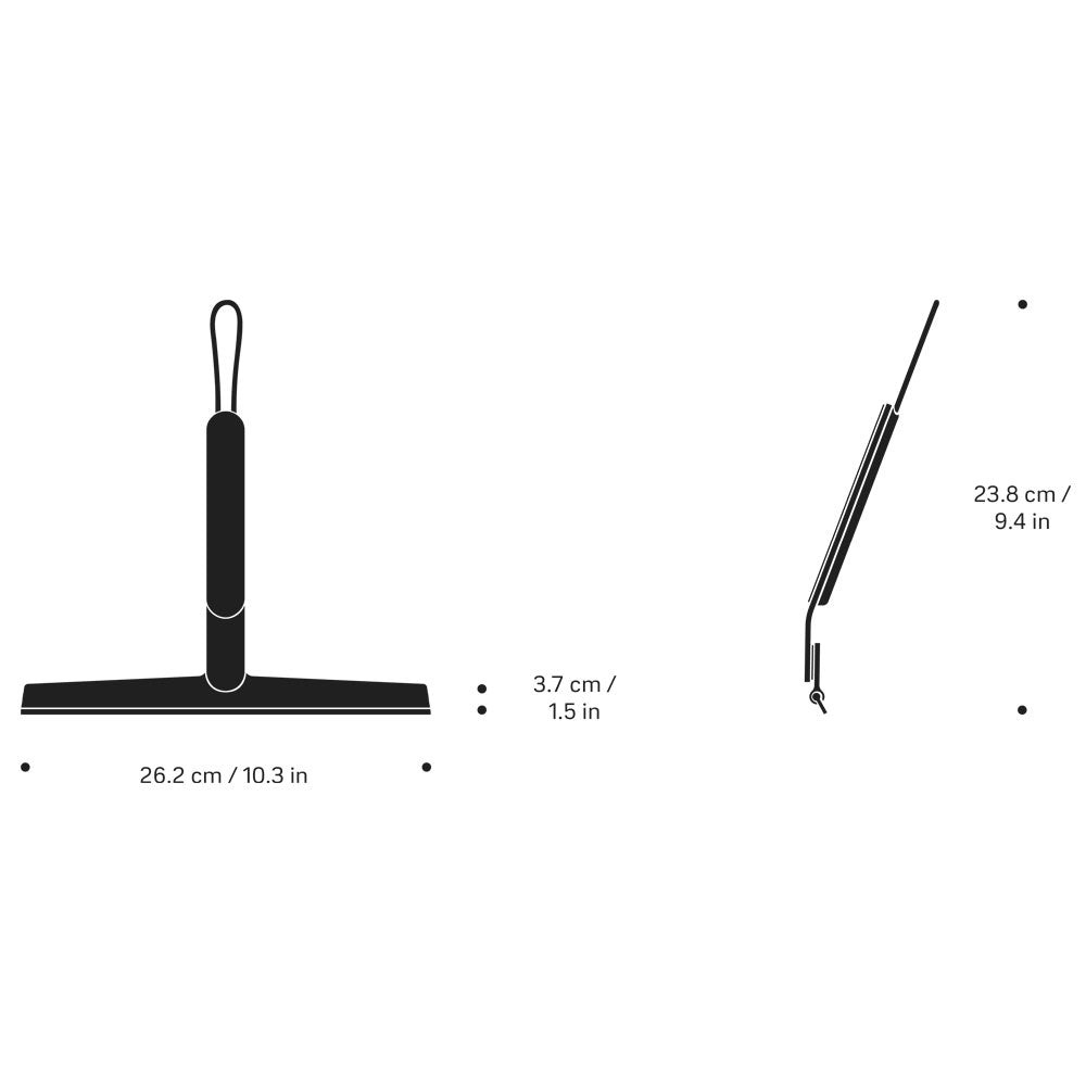 מגב למקלחון Shower Wiper Black