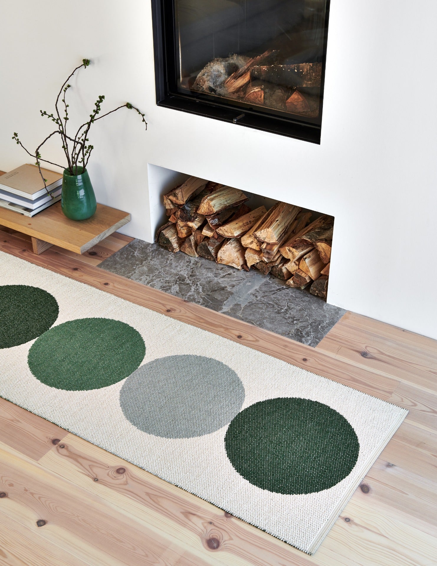 שטיח דו צדדי Otto Rug Herb/Background Vanilla