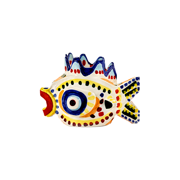 אגרטל דג צבעוני Vase 01 Mix Sicily