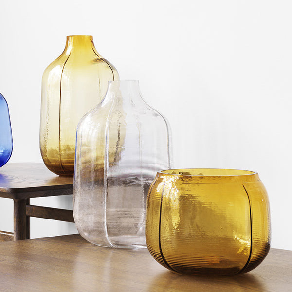 אגרטל Step Vase Brown
