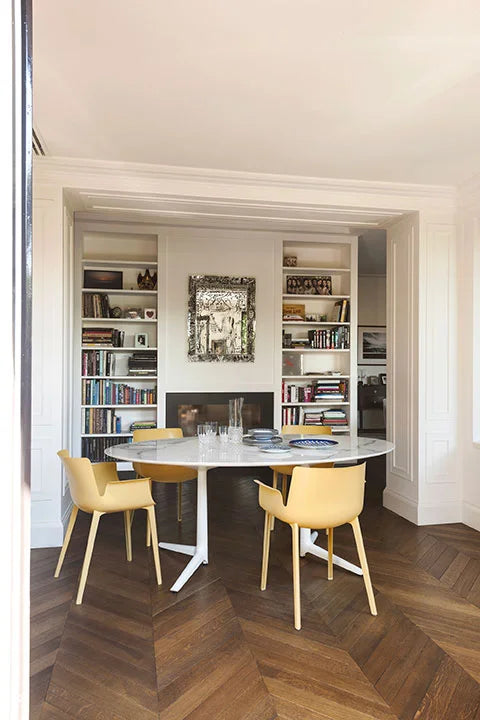 כיסא Piuma Piero Lissoni Mustard