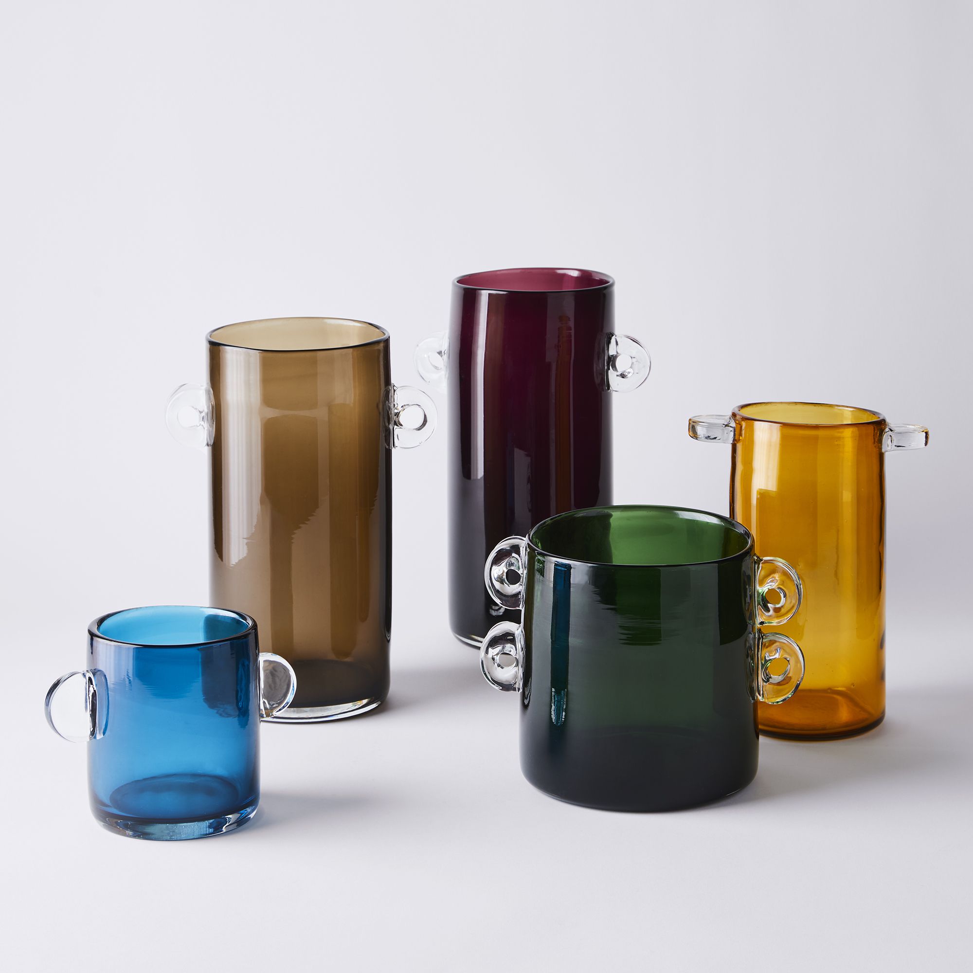 אגרטל Wind & Fire Vase Aubergine