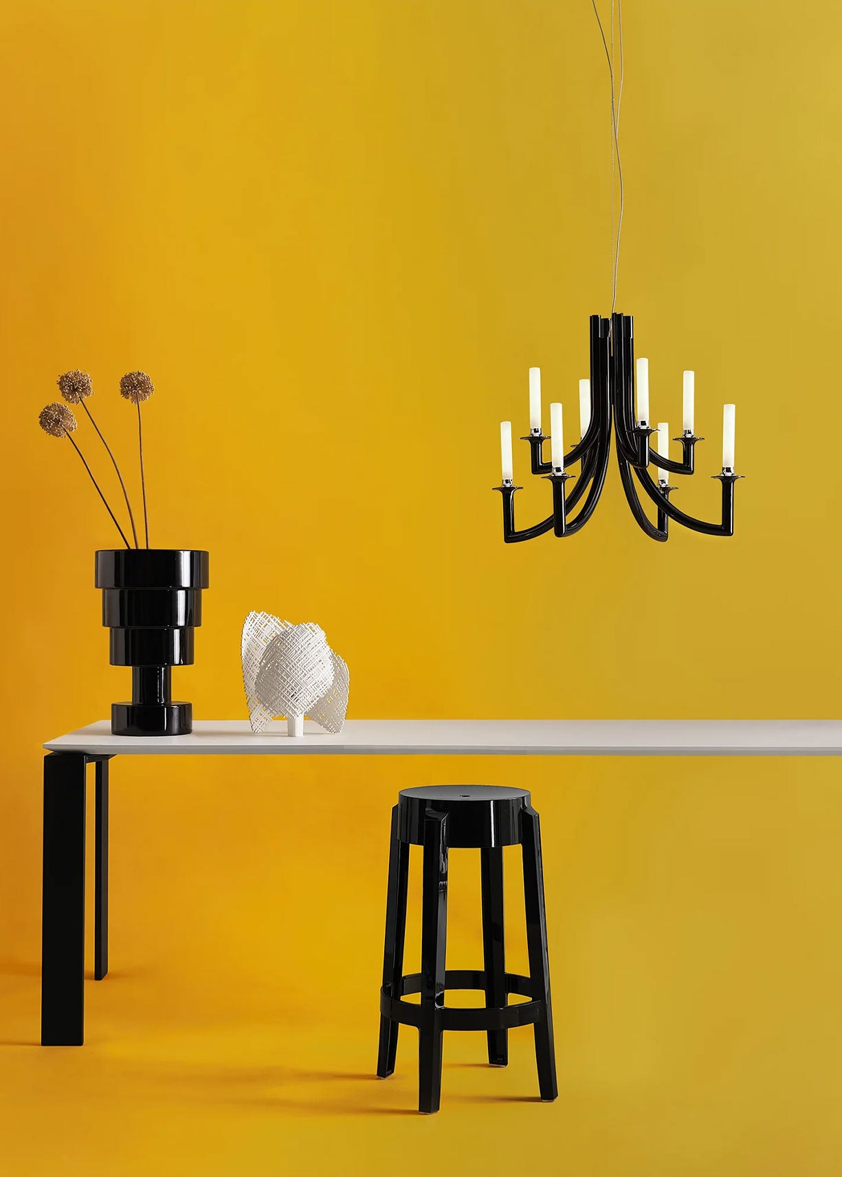 מנורת שולחן Tea White