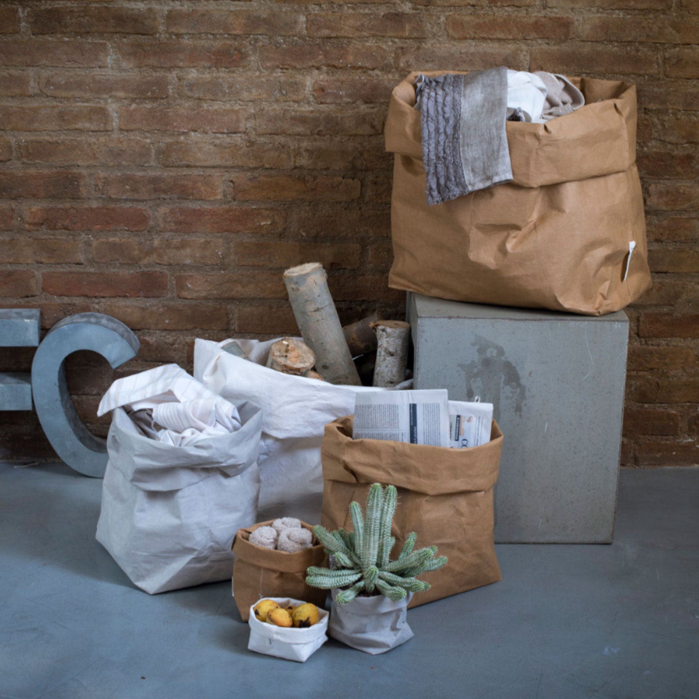 Sacchetto Bag Black (Small) שקית אחסון