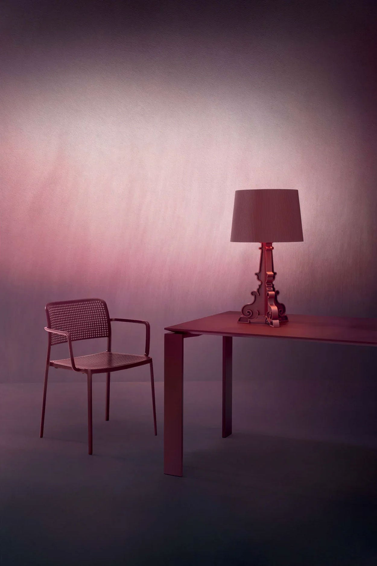כיסא Audrey Chair Burgundy