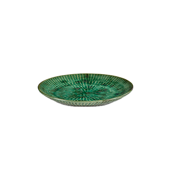 זוג צלחות למנה עיקרית Dinner Plate Verde Green