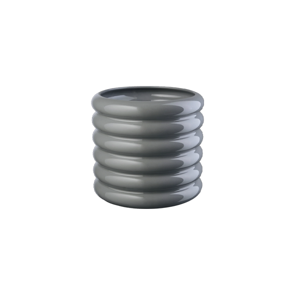 עציץ Loopy Planter Grey
