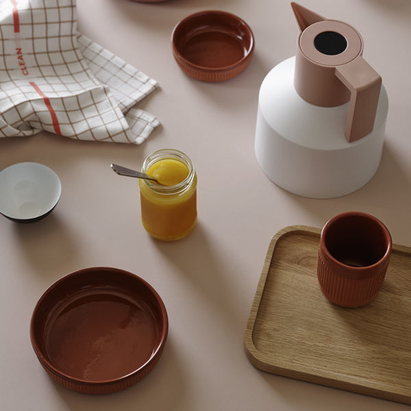 צלחת Junto Dish Terracotta Ø15,5cm