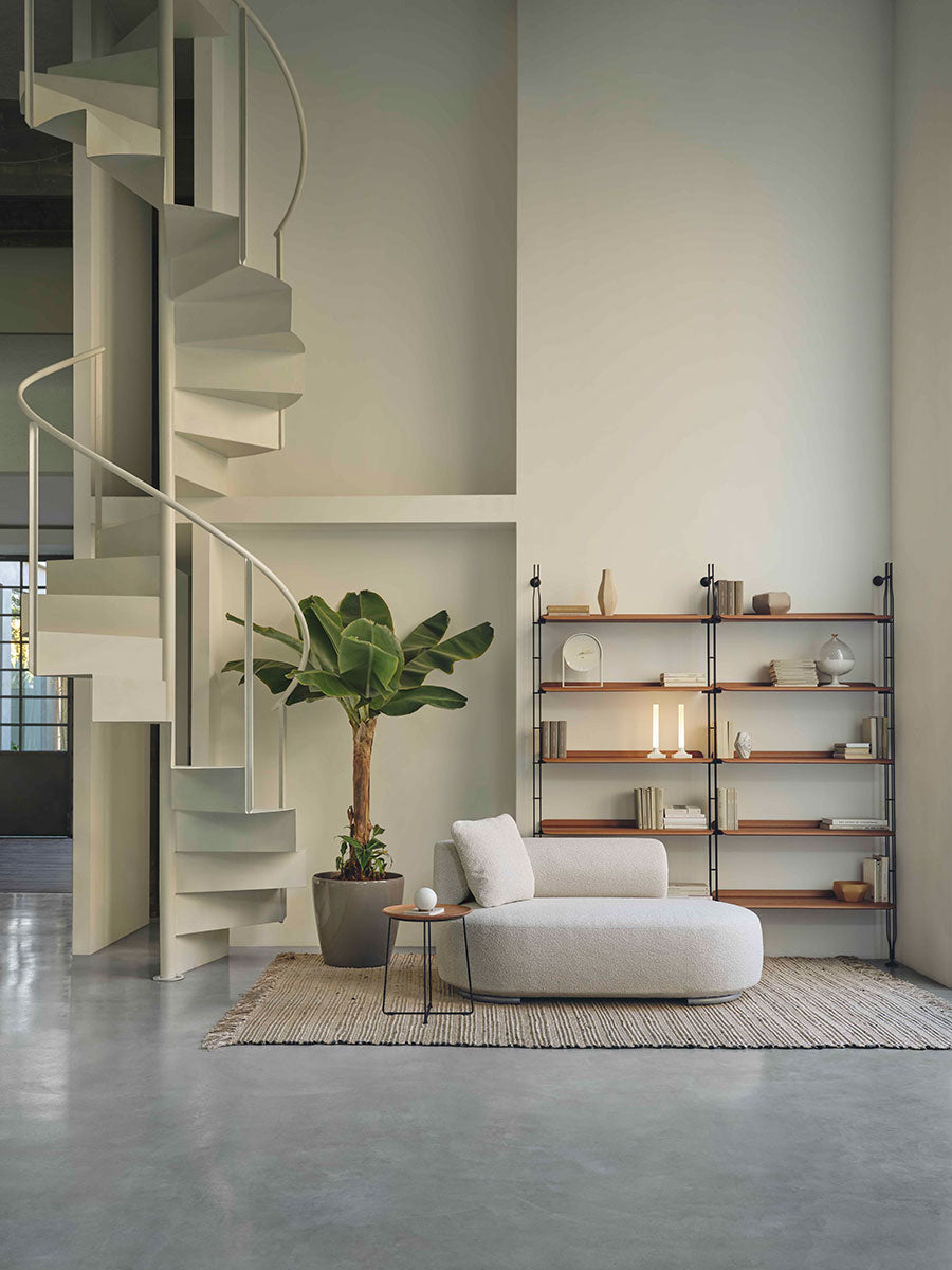 AL Wood Table Light wood/Chrome שולחן צד