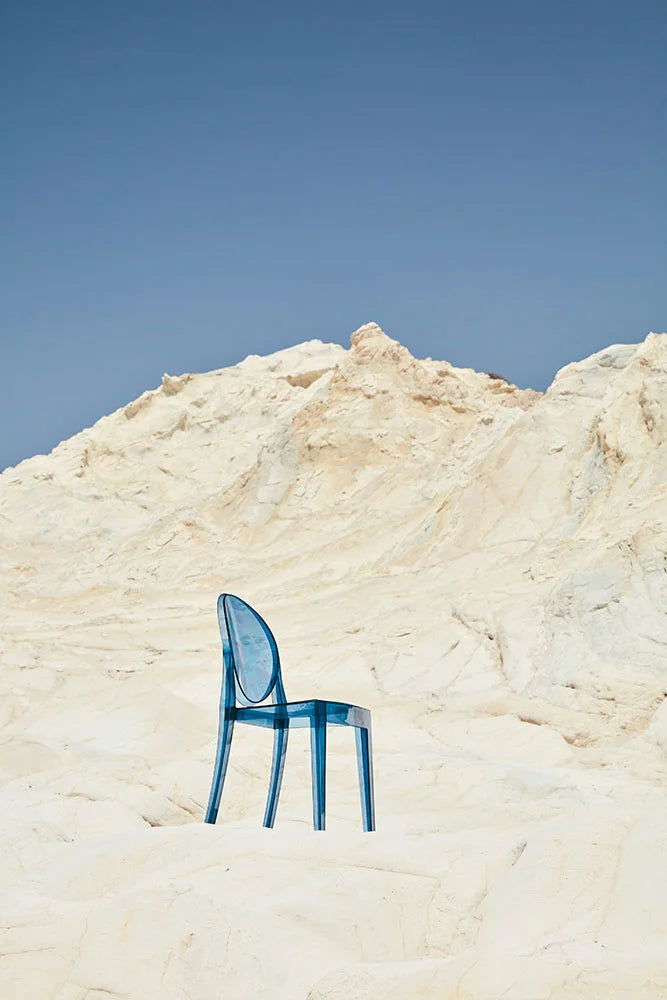 כיסא Victoria Ghost Philippe Starck Amber