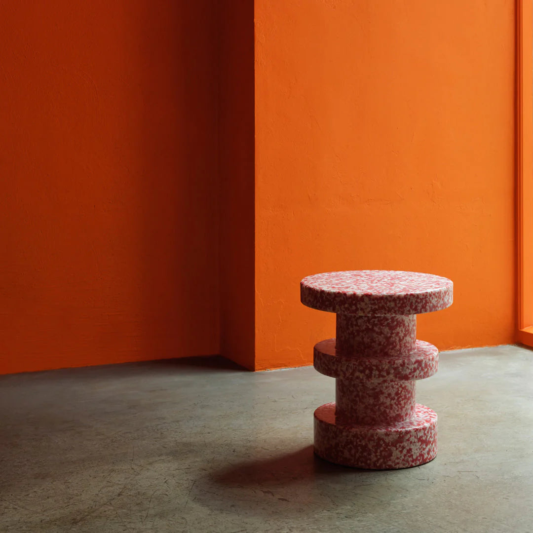 שרפרף Bit Stool Stack Red