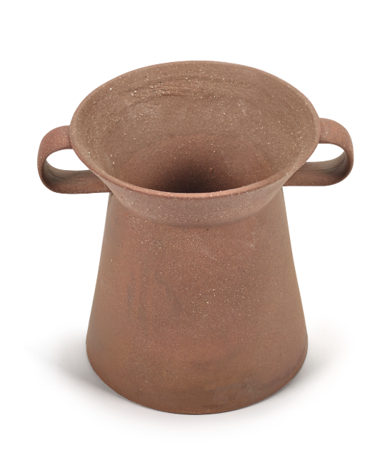 אגרטל עם ידית Marie-Ann Vase 03 Brick Red