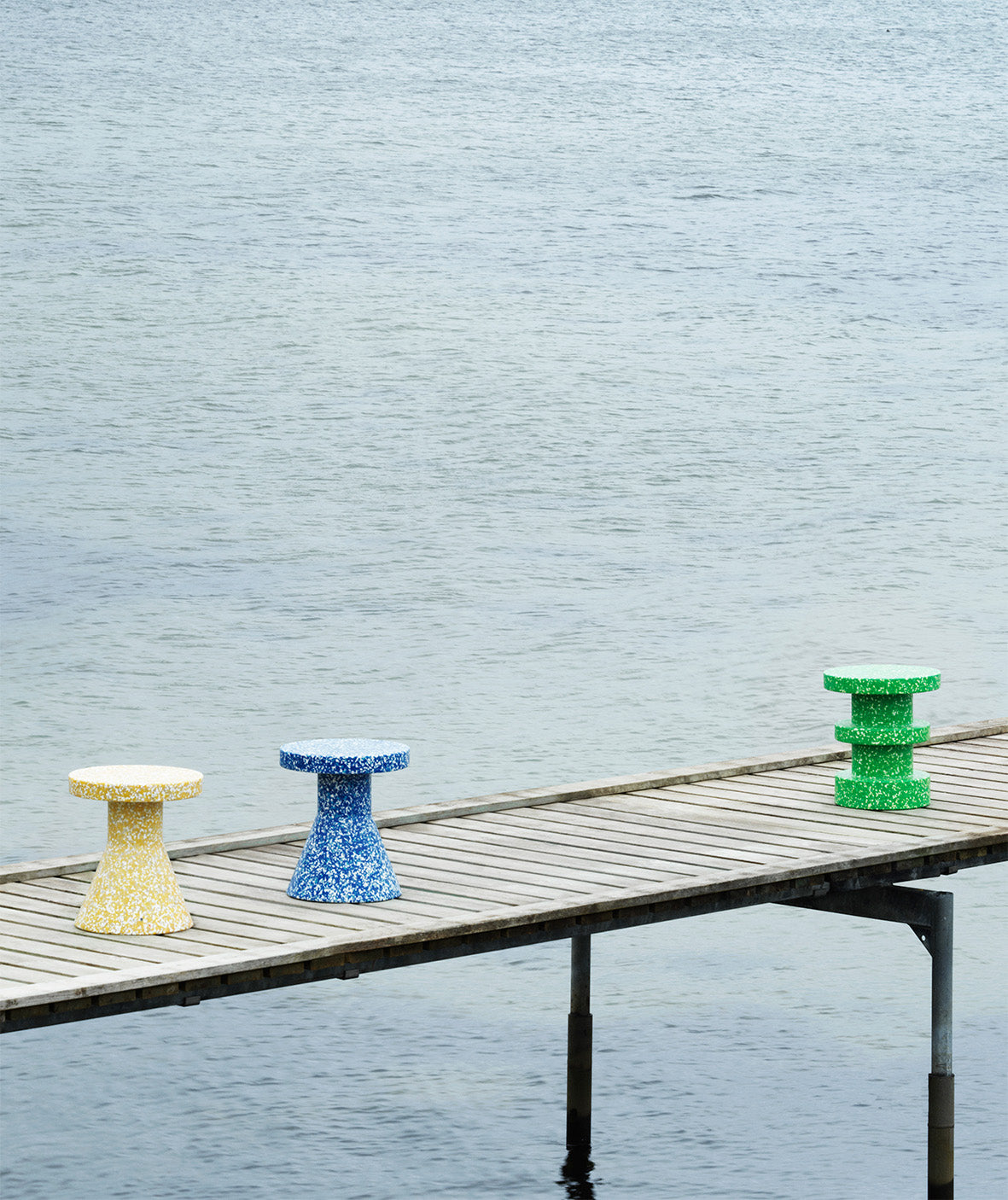 שרפרף Bit Stool Stack Green