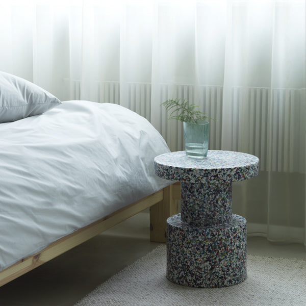 שרפרף Bit Stool White Multi