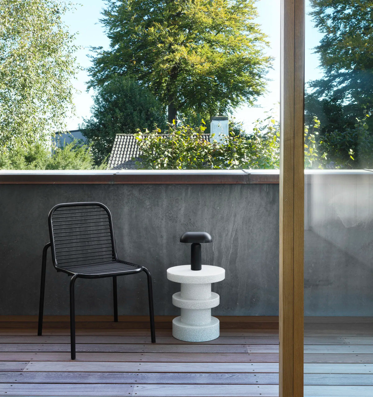 שרפרף Bit Stool Stack White/White