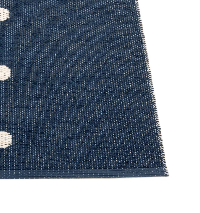 שטיח דו צדדי Peg Rug Dark Blue/Vanilla (Medium)