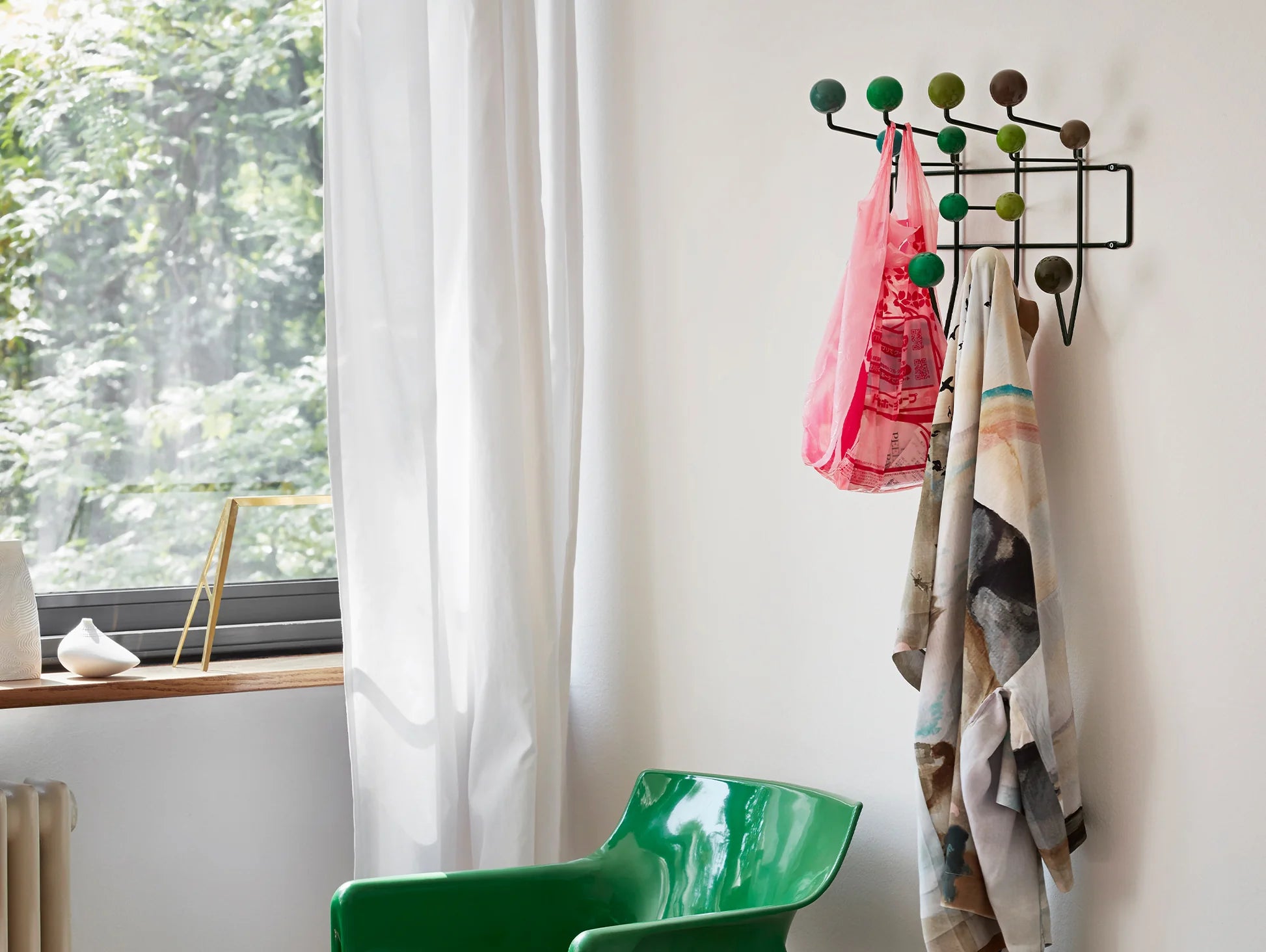 מתלה Hang it All Green Multi Tone