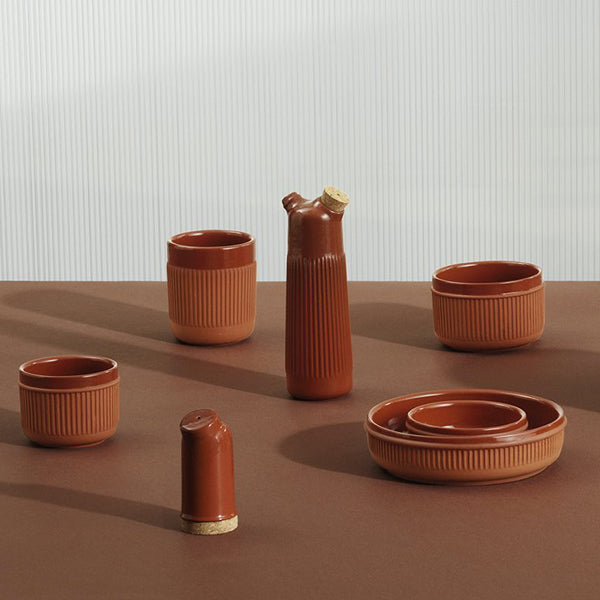בקבוק חומץ או שמן Junto Vinegar or oil Bottle Terracotta