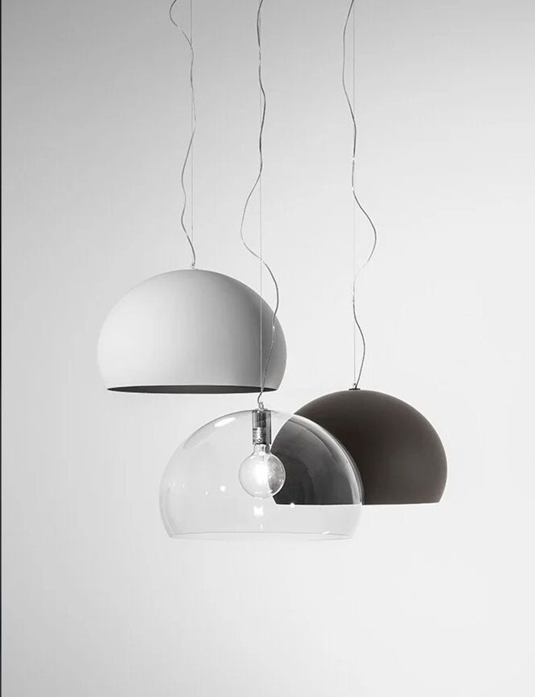 מנורת תקרה FL/Y Lamp Brown Matte