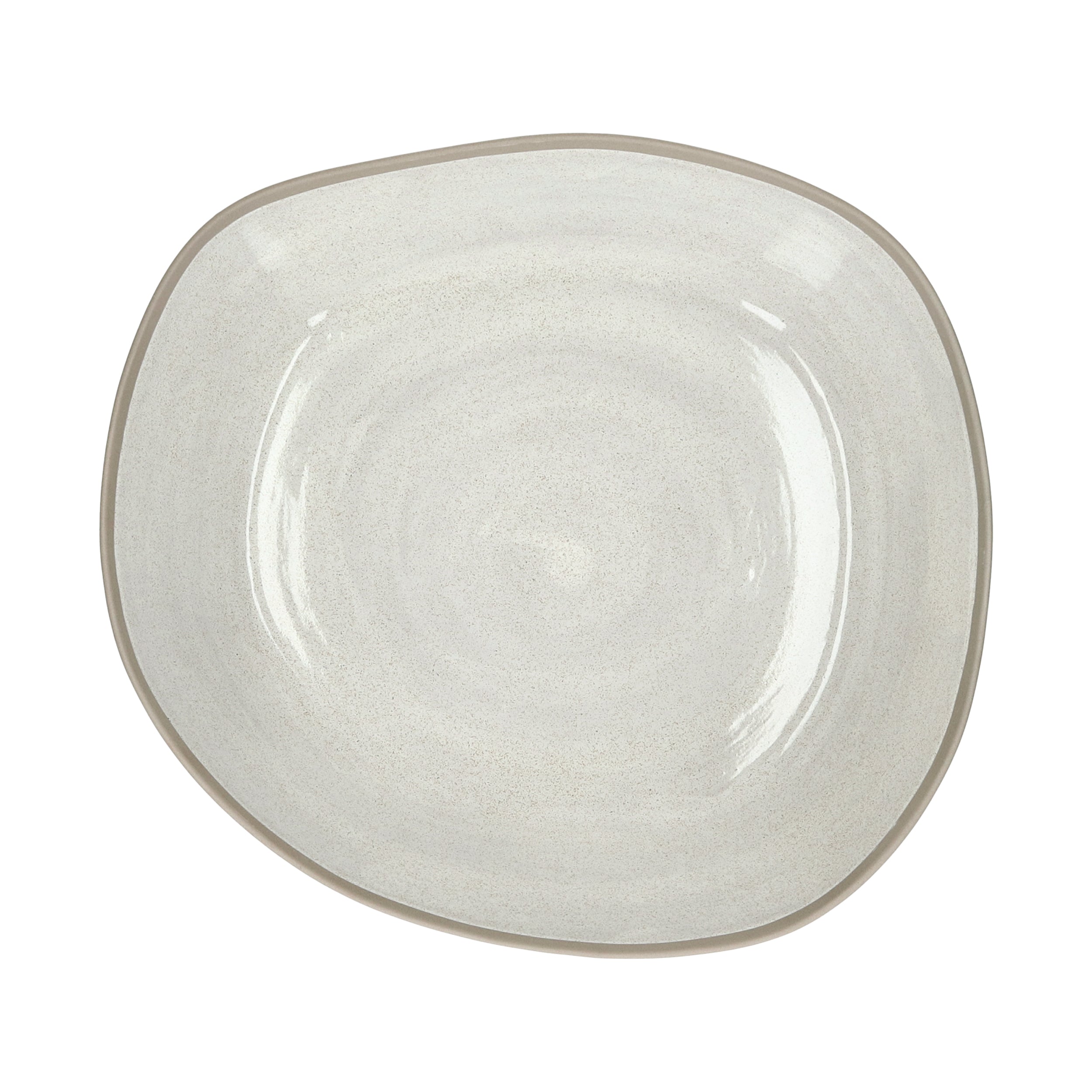 קערת הגשה D36 Primeval Bowl White