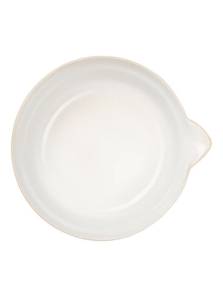 קערה עם פיה Manuale Bowl With Spout White