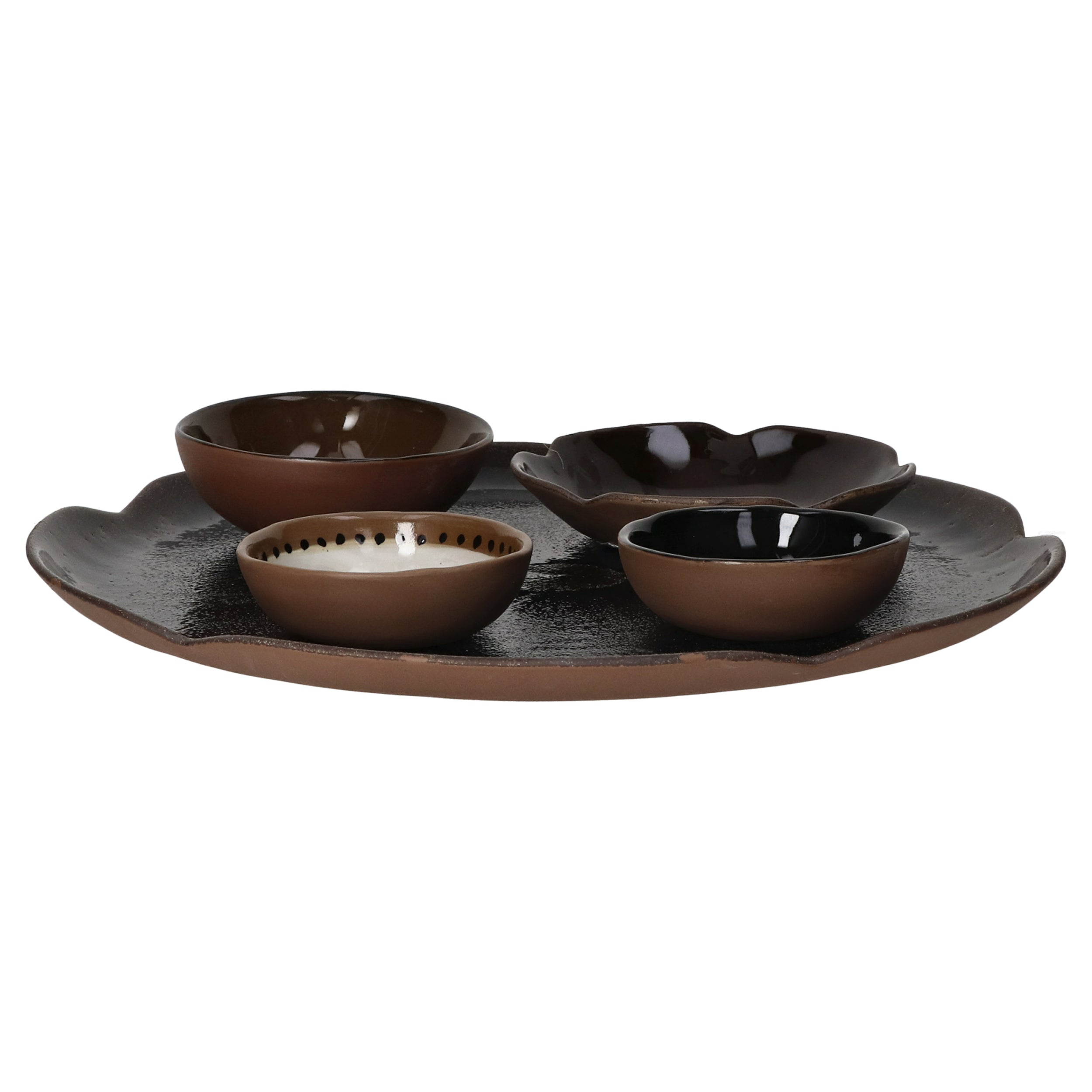 צלחת D31 Cycle Plate Brown