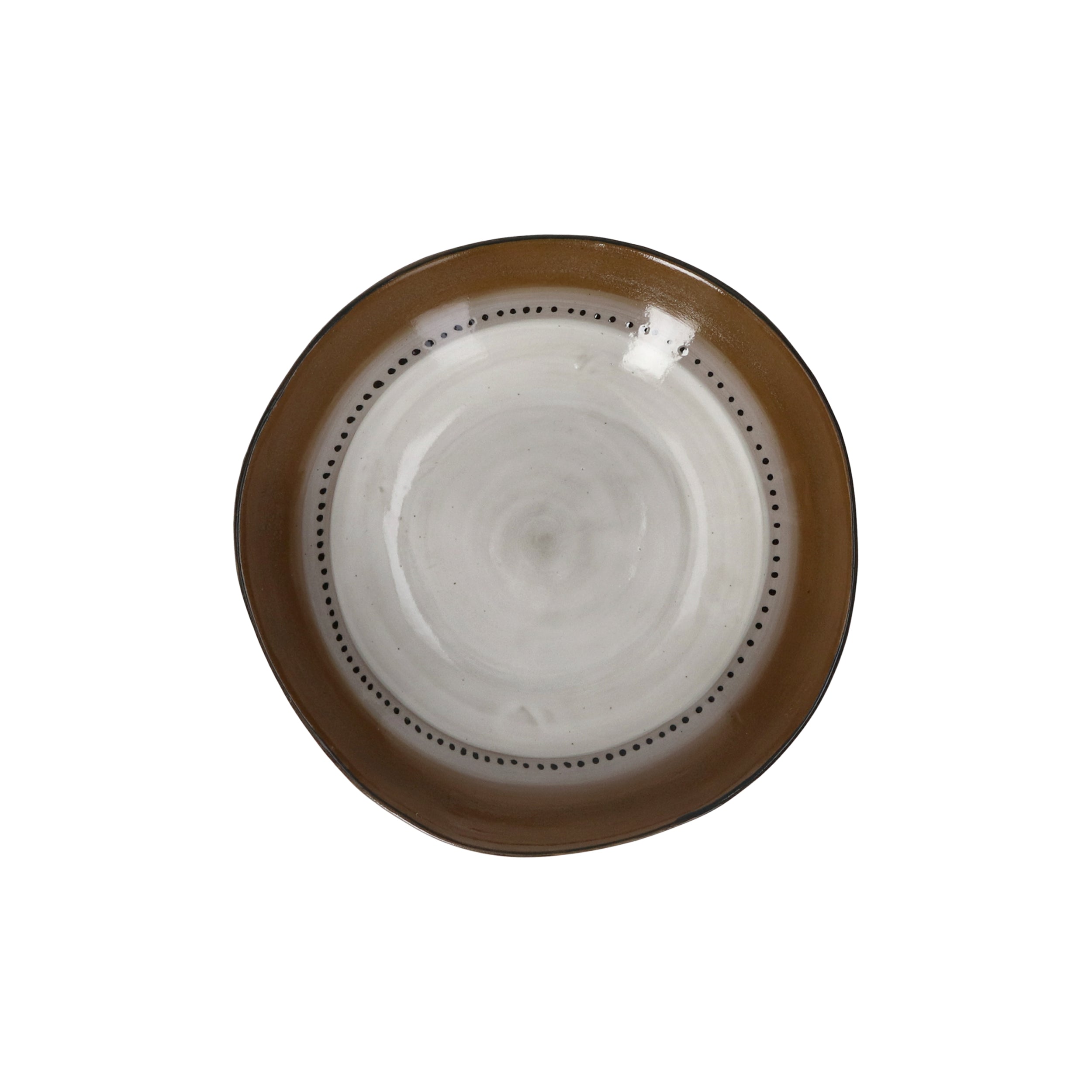 קערית מרק Cycle Bowl Brown&White