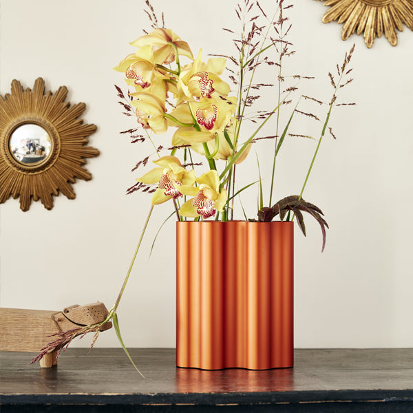 אגרטל Nuage Vase Brunt Orange (Medium)