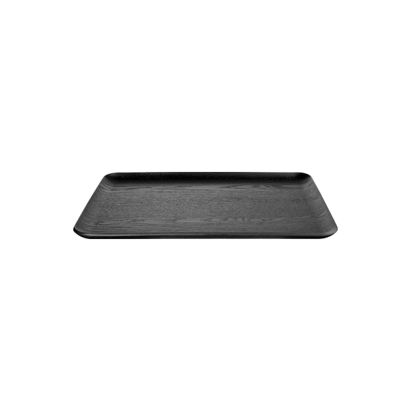 מגש Wood Tray Rectangular Black