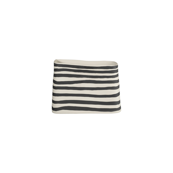 אגרטל Rayu Vase Black Stripes