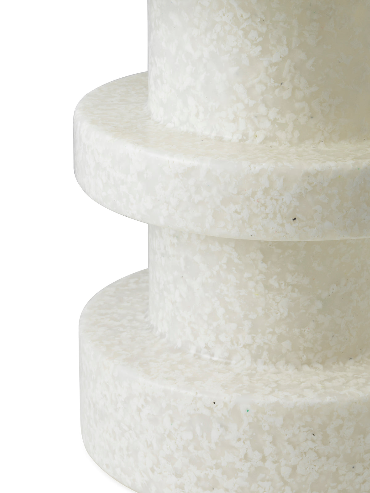 שרפרף Bit Stool Stack White/White