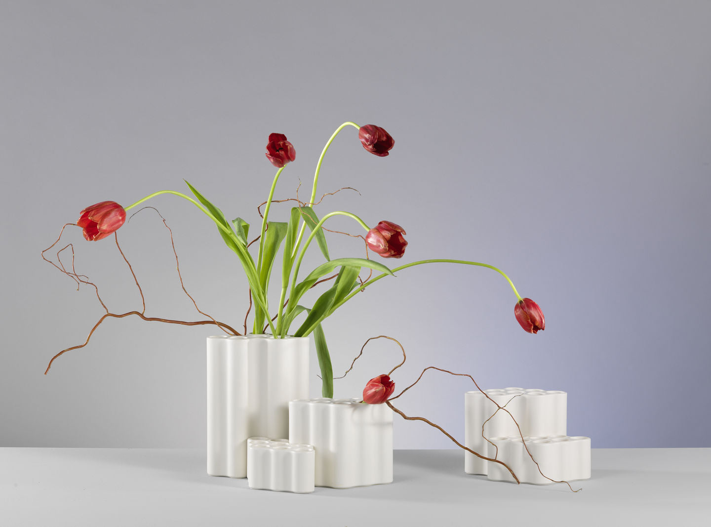 אגרטל Nuage Vase Ivory (Small)
