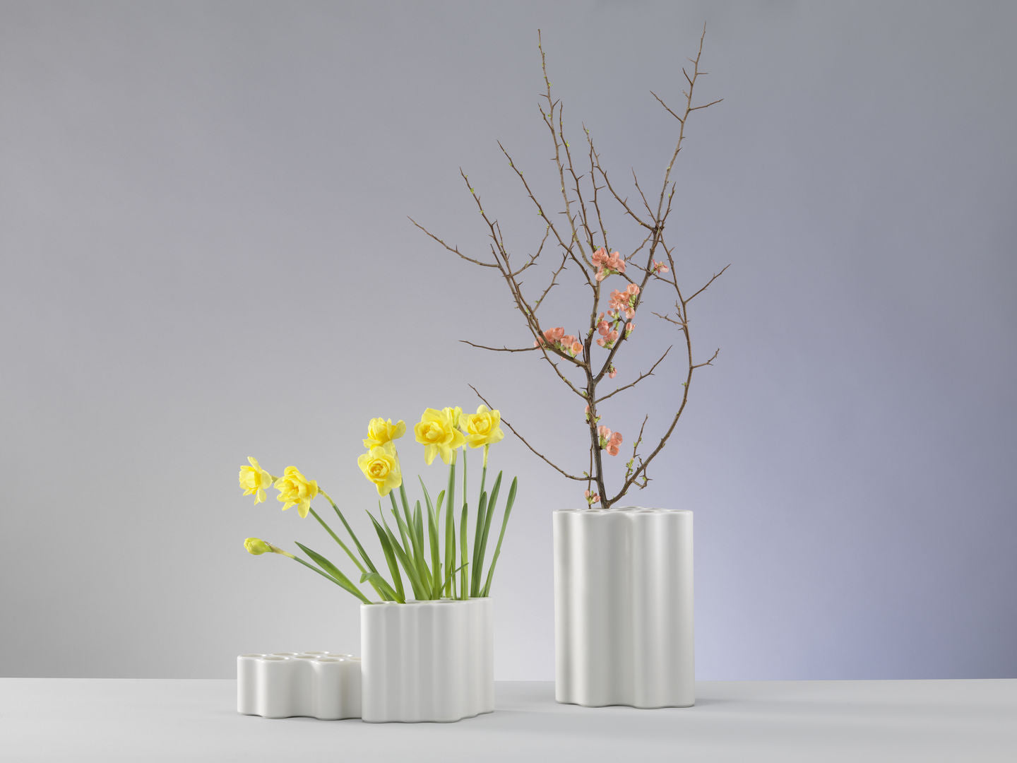 אגרטל Nuage Vase Ivory (Large)