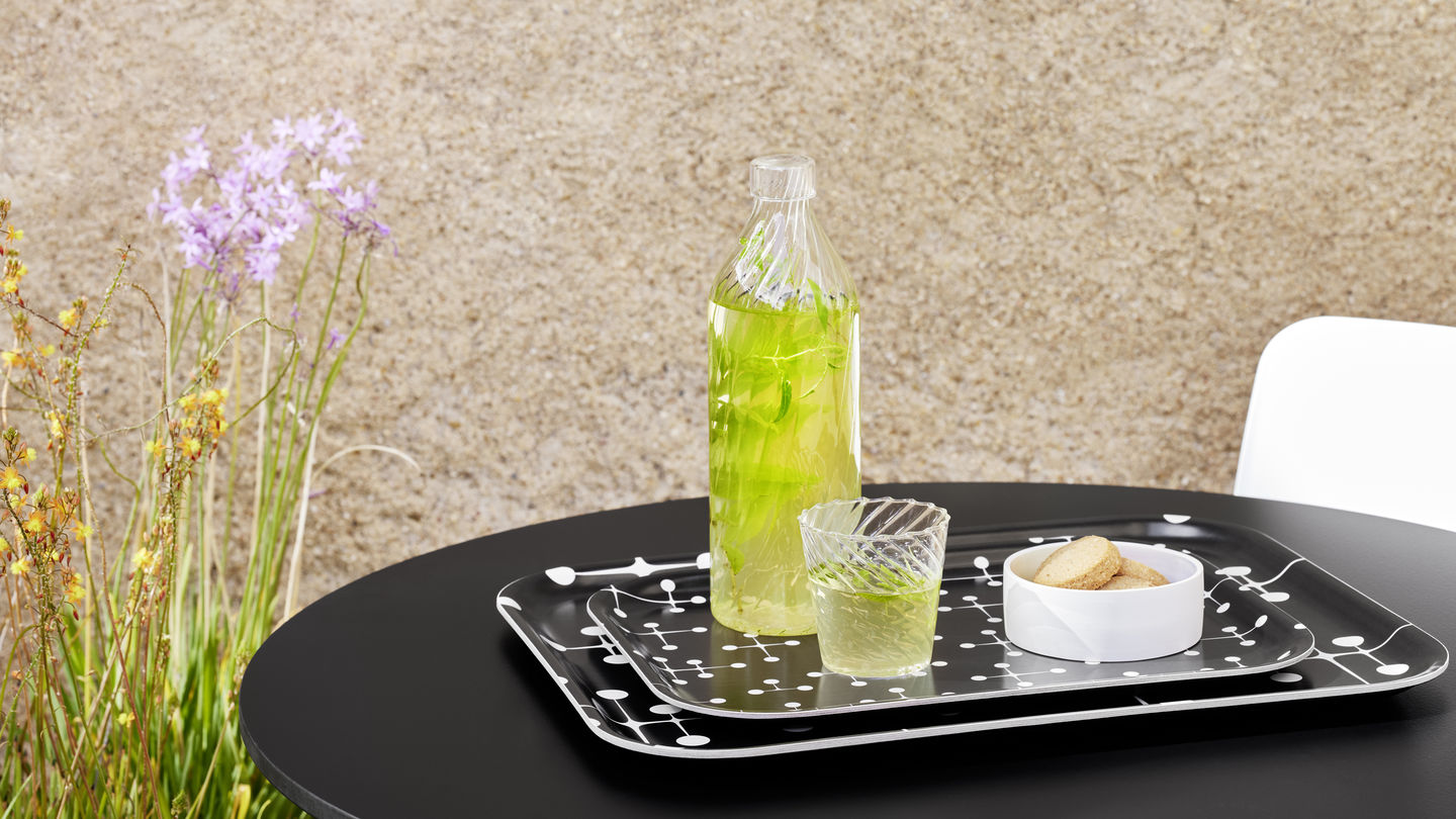 מגש Classic Tray Dot Pattern Reverse Dark (Large)