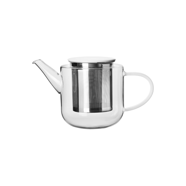 קנקן תה Coppa Teapot White Handle