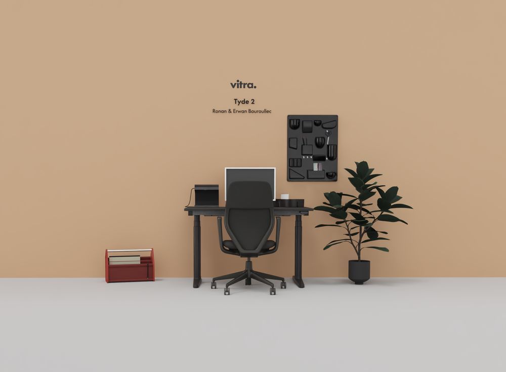 כסא משרדי ACX Light - Black Adjustable Arms