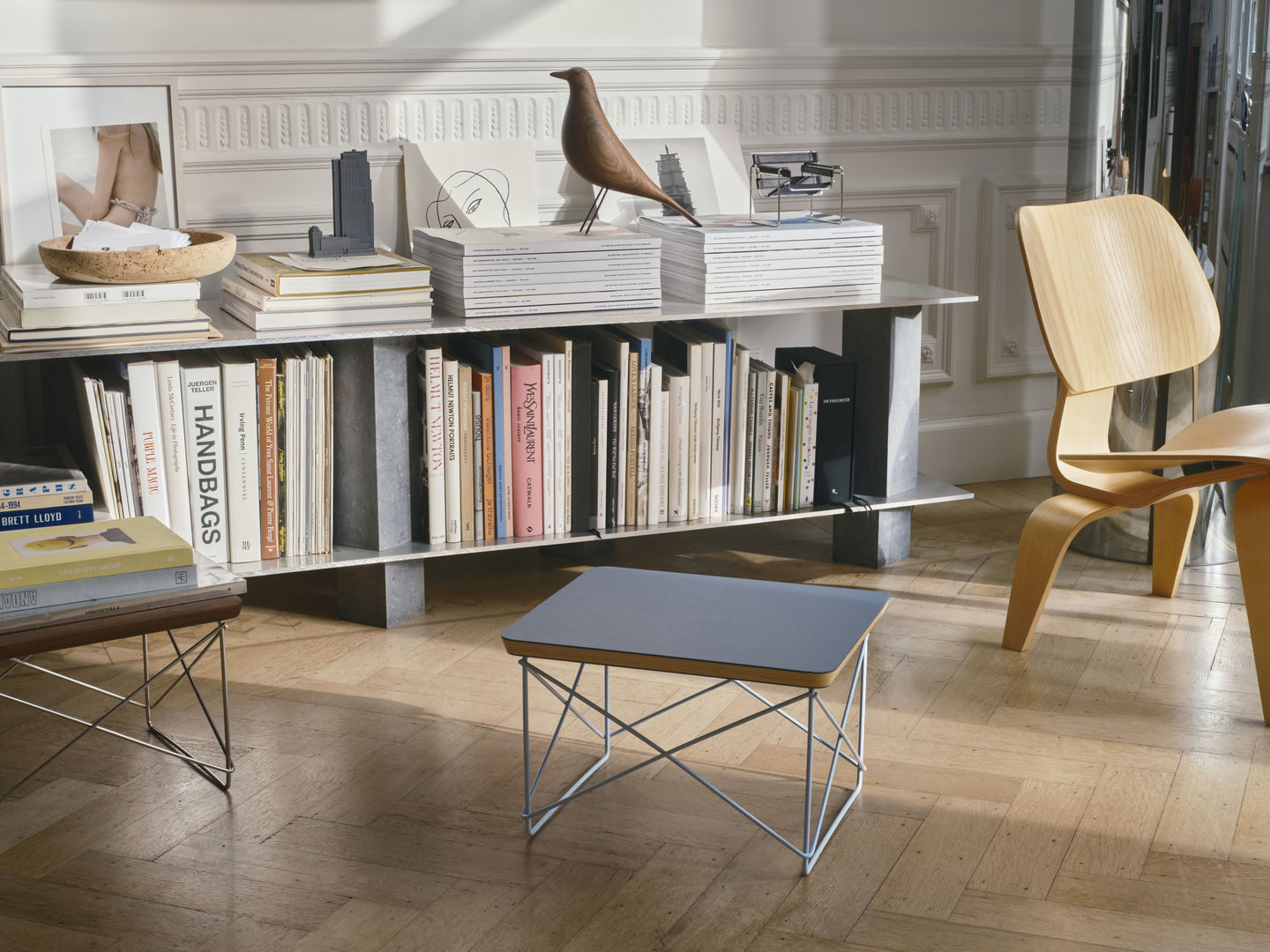 ציפור Eames House Bird Ash Cotton White