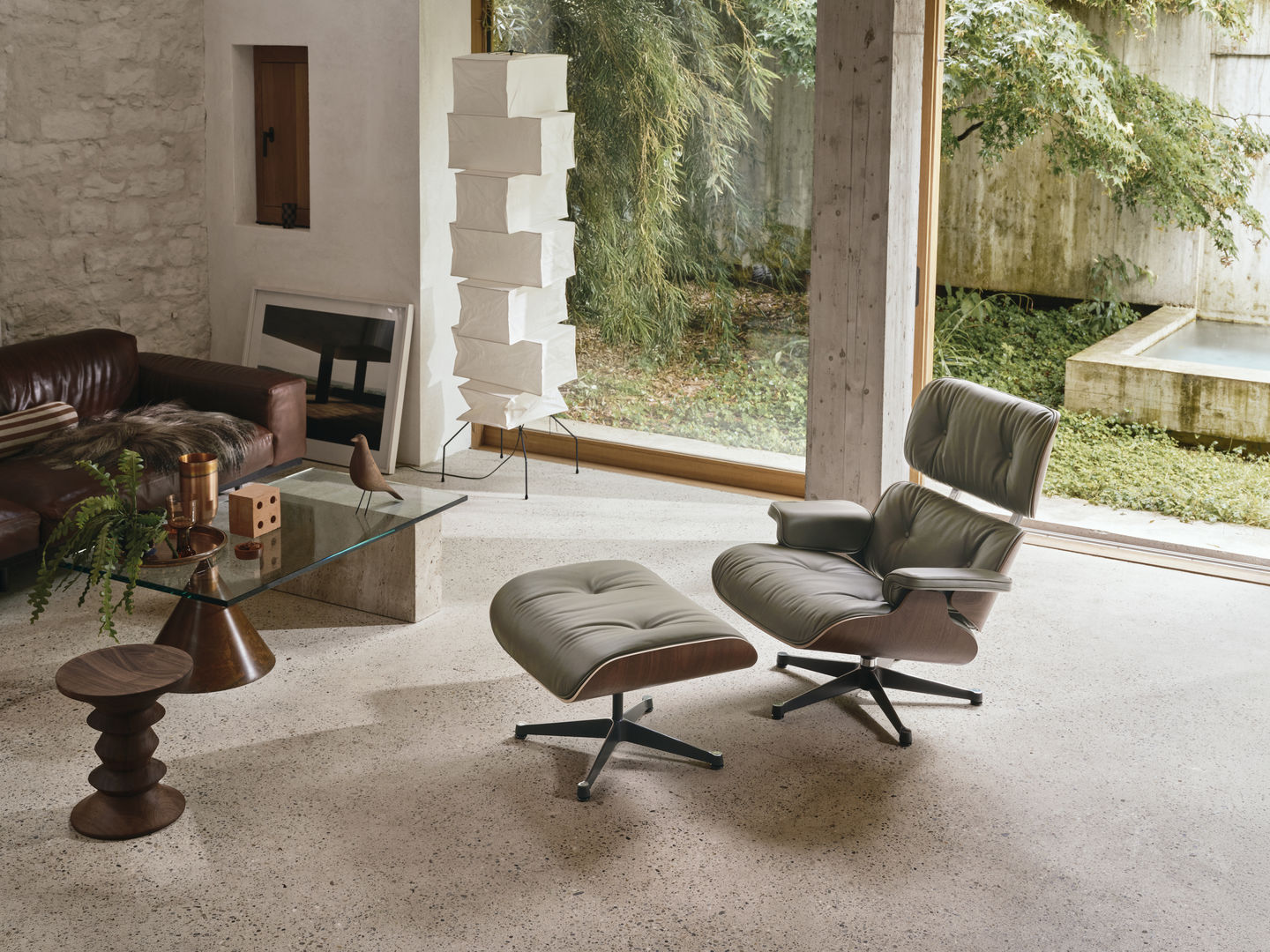 ציפור Eames House Bird Ash Cotton White