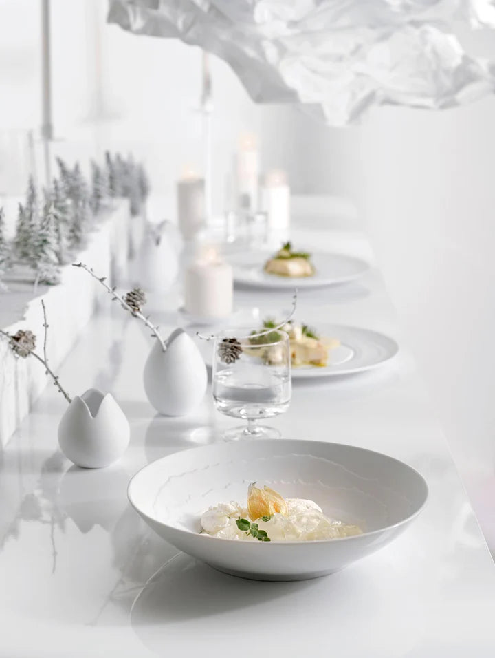 צלחת גורמה Akemi White