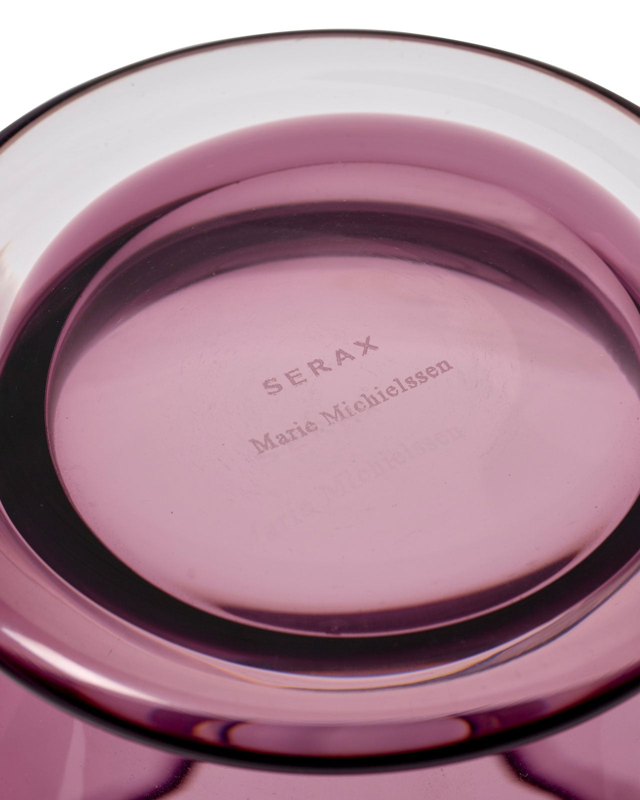 אגרטל זכוכית Vase Violet (Medium)