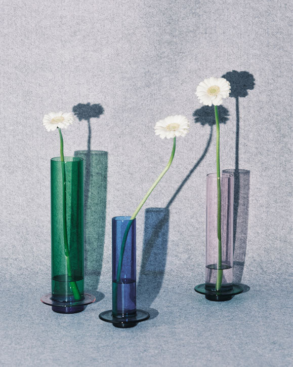 אגרטל זכוכית Glass Towers Clear (Large)
