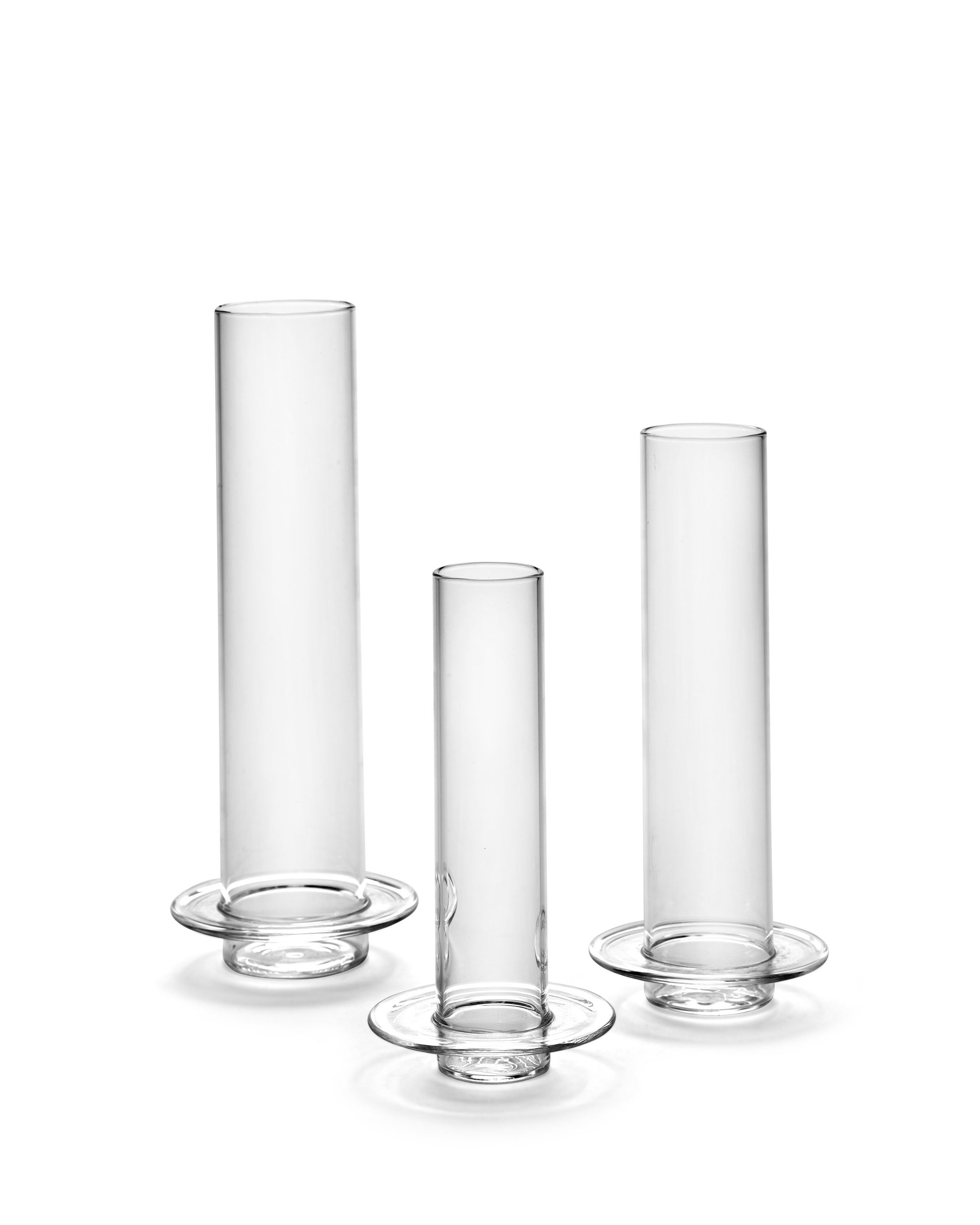 אגרטל זכוכית Glass Towers Clear (Medium)