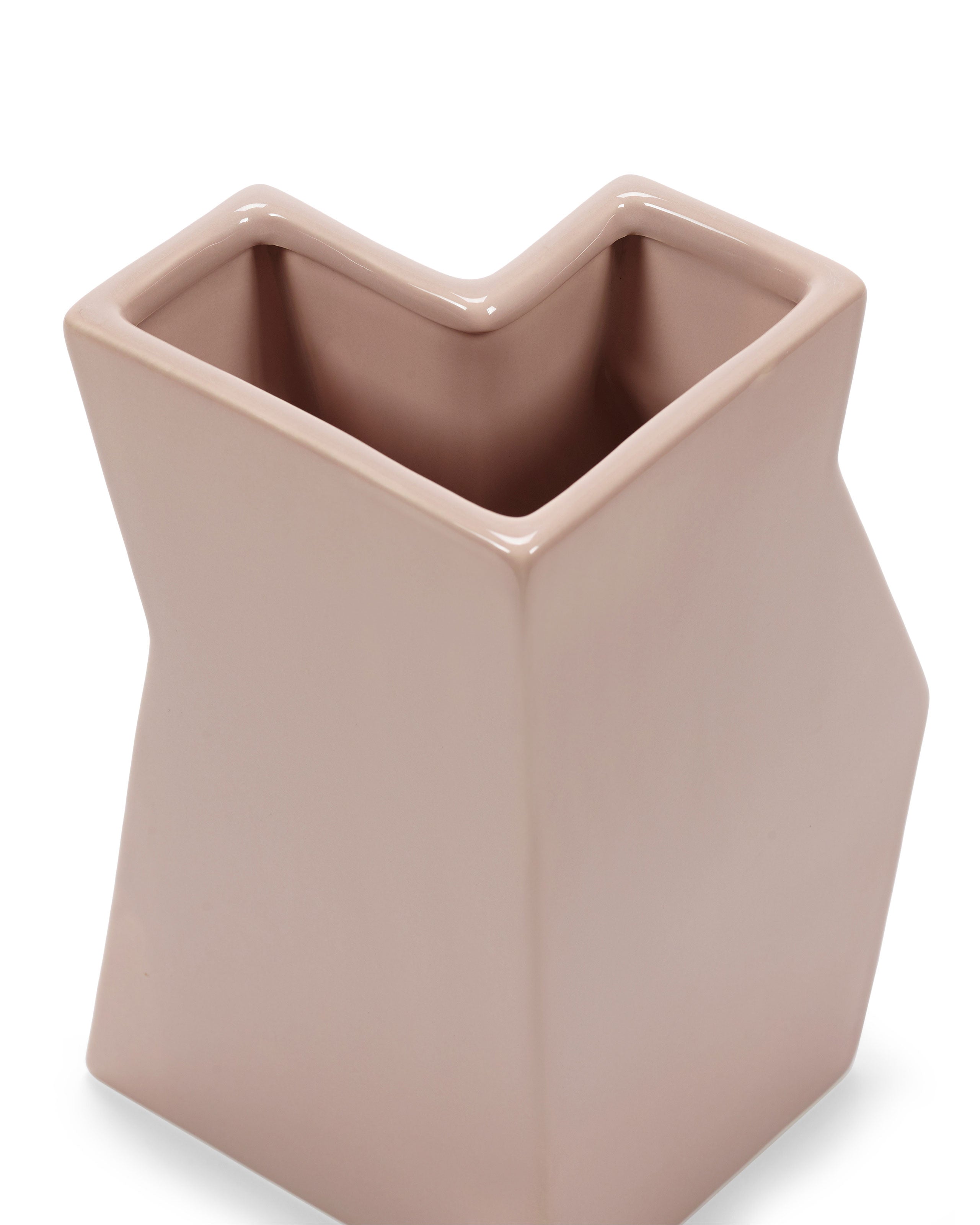 אגרטל גיאומטרי Bebop Pink